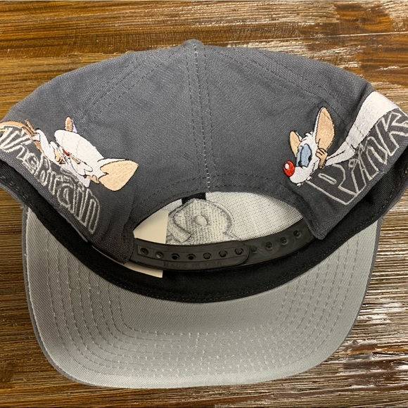 VINTAGE 90s Pinky and the Brain Animaniacs Hat NWT - Picture 11 of 16
